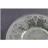 Image 4 : (2) Uranium Cameo Ballerina Glass Saucers