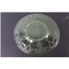 Image 5 : (2) Uranium Cameo Ballerina Glass Saucers