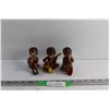 Image 1 : (3) Black Americana Porcelain Figures