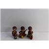 Image 2 : (3) Black Americana Porcelain Figures