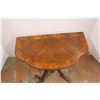Image 2 : * Wooden "D" Table - 22.25T x 28.25 W x 16.25 D