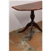Image 4 : * Wooden "D" Table - 22.25T x 28.25 W x 16.25 D