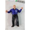 Image 4 : (2) 1980's WWE / WWF LJN Rubber Wrestling Figures - Jesse Vantura and Bobby Heenan