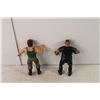 Image 2 : 1980's WWE / WWF LJN Rubber Wrestling Figures - Bam Bam Bigelow and Corporal Kirchner