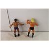 Image 2 : 1980's WWE / WWF LJN Rubber Wrestling Figures - Greg the Hammer Valentine and Tito Santana