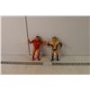 Image 1 : 1980's WWE / WWF LJN Rubber Wrestling Figures - King Harley Race and Nikolai Volkoff
