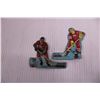Image 4 : (17) Vintage Table Hockey NHL Players