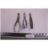Image 1 : (3) Vintage Dental Tools (2 Sets Pliers, Filling Tool)