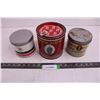 Image 1 : (3) Vintage Tobacco Tins - Empty (Prince Albert, Sweet Caporal, Turret)