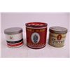 Image 2 : (3) Vintage Tobacco Tins - Empty (Prince Albert, Sweet Caporal, Turret)