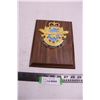 Image 1 : Wooden Wall Plaque "Air Cadet League of Canada"