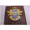 Image 2 : Wooden Wall Plaque "Air Cadet League of Canada"