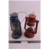 (2) Vintage Kerosene Lanterns