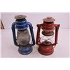 Image 2 : (2) Vintage Kerosene Lanterns