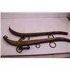 Image 2 : (2) Antique Wooden Horse Hames