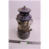 Vintage Kerosene Lantern - Globe Broken - As Is 14" Tall