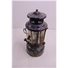 Image 2 : Vintage Kerosene Lantern - Globe Broken - As Is 14" Tall