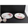 Image 2 : Royal Albert "American Beauty"  7 pc Dish & Bowl Set and Salt & Pepper Shakers