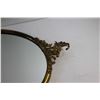 Image 2 : Vintage Brass Framed Mirror 26'' x 17''