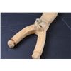 Image 2 : Olympia Hand Carved Wood Slingshot - 8"