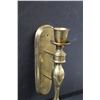 Image 2 : Brass Wall Mount Candle Holder - 15" x 4"