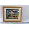 Image 1 : Ox Team Brand Advertisement in Frame - 15" x 12"