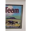 Image 3 : Ox Team Brand Advertisement in Frame - 15" x 12"