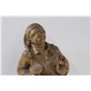 Image 2 : Bavarian Hand-Carved Wood Ale House Figure - 16" x 6"