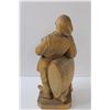 Image 4 : Bavarian Hand-Carved Wood Ale House Figure - 16" x 6"
