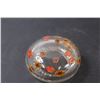 Image 3 : Vintage Murano Art Glass Ashtray - 4" Diameter