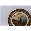 Image 2 : German Hunting/Wildlife Sign - 16" Diameter - Some Wear