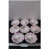 Image 1 : (8) German Dessert Plates - Some Wear