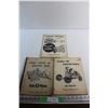 Image 1 : (3) Vintage Minneapolis Moline Company Repair Catalog and Operation & Maintenance Manuals