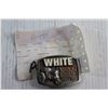 Image 2 : White Minneapolis Moline Vintage Belt Buckle