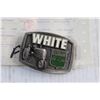 Image 2 : White Oliver 1930 - 1976 Belt Buckle
