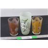 Image 1 : (3) Vintage Glass Tumblers