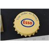 Image 3 : (2) Esso Belt Buckles, Bottle Opener, Keychain
