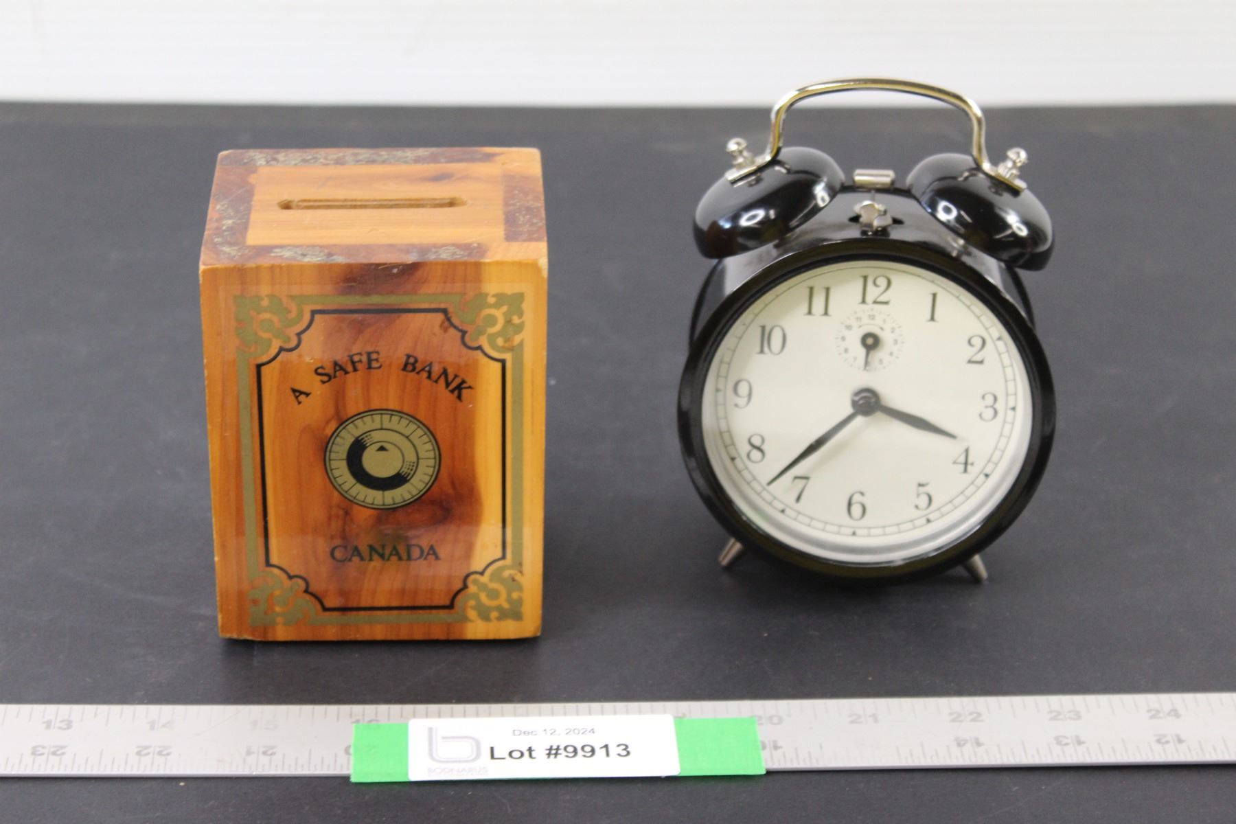 Coin Bank, Clock - Bodnarus Auctioneering