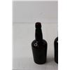 Image 2 : Cased Gin Vintage Bottle, (2) Glass Bottles