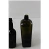 Image 4 : Cased Gin Vintage Bottle, (2) Glass Bottles