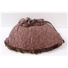 Image 3 : Fur & Satin Ladies Winter Bag - 14" x 11"