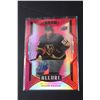 Image 2 : Keegan Kolesar Autographed Allure Red Rainbow Hockey Card
