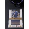 Image 3 : Upper Deck Sergei Berezin Premier Hockey Card & Hematite Toronto Maple Leaf's Necklace