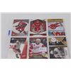 Image 2 : (9) Detroit Red Wings Euro/Russian Super Stars Hockey Cards in Sleeve