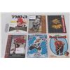 Image 2 : (9) Chicago Blackhawks Superstars Lot of Hockey Cards in Sleeve: Hull, Bedard, Toews, Kane, Mikita, 