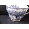 Image 4 : Mustache Tea Cup (Has Chip), (4) Paragon Dessert Plates, Blue & White Holland Tea Cup, Asian Ice Buc