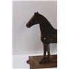 Image 3 : * Dempster Cast Iron Horse Windmill Weight Topper - 18' x 17" - Some Wear