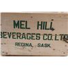 Image 2 : Mel Hill Beverages Co, Regina ,Sk - Wooden Crate - 17" x 13" x 12"