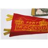 Image 3 : (2) Pennants: North Pole & Fort McLeod - Some Wear