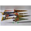 Image 1 : (8) Pennants: Hell's Gate, Anchorage, Yellowstone, Revelstoke, Stettler, Grande Prairie, Yukon, Fort